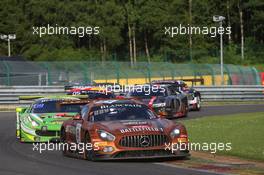 Mercedes-AMG Team HTP Motorsport - Jimmy Eriksson(SWE), Maxi Buhk(DEU), Franck Perera(FRA) - Mercedes-AMG GT3 27-30.07.2017. Blancpain Endurance Series, Rd 7, 24 Hours of Spa, Spa Francorchamps, Belgium