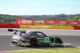 HTP Motorsport - Edward Sandstrom(SWE),Fabian Schiller(DEU),Dominik Baumann(AUT) - Mercedes-AMG GT3 27-30.07.2017. Blancpain Endurance Series, Rd 7, 24 Hours of Spa, Spa Francorchamps, Belgium