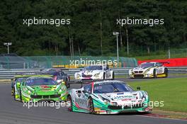 Kaspersky Motorsport - Giancarlo Fisichella(ITA), Marco Cioci(ITA), James Calado(GBR) - Ferrari 488 GT3 27-30.07.2017. Blancpain Endurance Series, Rd 7, 24 Hours of Spa, Spa Francorchamps, Belgium