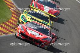 Kessel Racing - Michael Broniszewski(POL), Andrea Rizzoli(ITA), Matteo Cressoni(ITA), Giacomo Piccini(ITA) - Ferrari 488 GT3 27-30.07.2017. Blancpain Endurance Series, Rd 7, 24 Hours of Spa, Spa Francorchamps, Belgium