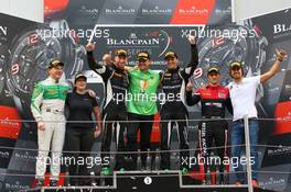 Championship podium 30.09.2017-01.10.2017. Blancpain GT Series Endurance Cup, Barcelona, Circuit de Catalunya, Barcelona, Spain