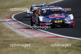 Mattias Ekstrom (SWE) Audi Sport Team Abt Sportsline, Audi A5 DTM. 18.06.2017, DTM Round 3, Hungaroring, Hungary, Sunday.