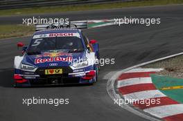 Mattias Ekstrom (SWE) Audi Sport Team Abt Sportsline, Audi A5 DTM. 18.08.2017, DTM Round 6, Circuit Zanvoort, Netherlands, Friday.