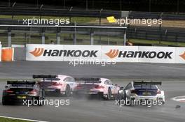 Edoardo Mortara (ITA) - Mercedes-AMG C 63 DTM Mercedes-AMG Motorport BWT Lucas Auer (AUT) - Mercedes-AMG C63 DTM Mercedes-AMG Motorport BWT 09.09.2017, DTM Round 7, Nürburgring, Germany, Saturday.