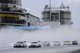 Marco Wittmann (GER) - BMW M4 DTM BMW Team RMG, Paul Di Resta (GBR) - Mercedes-AMG C63 DTM Mercedes-AMG Motorsport SILBERPFEIL Energy 09.09.2017, DTM Round 7, Nürburgring, Germany, Saturday.