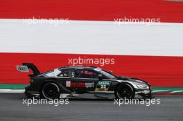 Rene Rast (GER) Audi Sport Team Rosberg, Audi RS 5 DTM. 22.09.2017, DTM Round 8, Red Bull Ring Spielberg, Austria, Friday.