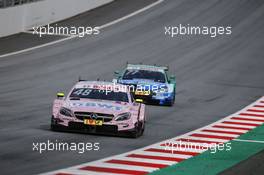 Edoardo Mortara (ITA) Mercedes-AMG Team HWA, Mercedes-AMG C63 DTM. 24.09.2017, DTM Round 8, Red Bull Ring Spielberg, Austria, Sunday.