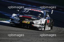 Rene Rast (GER) Audi Sport Team Rosberg, Audi RS 5 DTM. 14.10.2017, DTM Round 9, Hockenheimring, Germany,  Saturday.