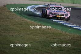 Lucas Auer (AUT) Mercedes-AMG Team HWA, Mercedes-AMG C63 DTM. 14.10.2017, DTM Round 9, Hockenheimring, Germany,  Saturday.