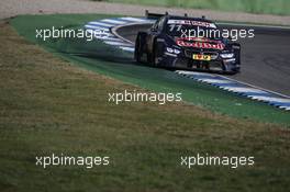 Marco Wittmann (GER) BMW Team RMG, BMW M4 DTM. 14.10.2017, DTM Round 9, Hockenheimring, Germany,  Saturday.