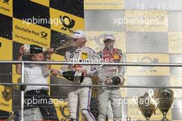 Stefan Reinhold, Marco Wittmann (GER) - BMW M4 DTM BMW Team RMG René Rast (GER) - Audi RS 5 DTM Audi Sport Team Rosberg 15.10.2017, DTM Round 9, Hockenheimring, Germany, Sunday.