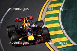 Max Verstappen (NLD) Red Bull Racing RB13. 24.03.2017. Formula 1 World Championship, Rd 1, Australian Grand Prix, Albert Park, Melbourne, Australia, Practice Day.