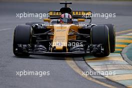 Nico Hulkenberg (GER) Renault Sport F1 Team  24.03.2017. Formula 1 World Championship, Rd 1, Australian Grand Prix, Albert Park, Melbourne, Australia, Practice Day.