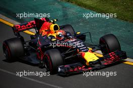 Max Verstappen (NLD) Red Bull Racing RB13. 24.03.2017. Formula 1 World Championship, Rd 1, Australian Grand Prix, Albert Park, Melbourne, Australia, Practice Day.