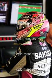 Sergio Perez (MEX) Sahara Force India F1. 24.03.2017. Formula 1 World Championship, Rd 1, Australian Grand Prix, Albert Park, Melbourne, Australia, Practice Day.