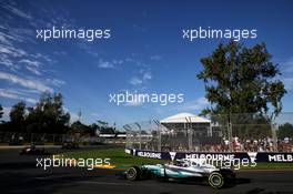 Lewis Hamilton (GBR) Mercedes AMG F1 W08. 26.03.2017. Formula 1 World Championship, Rd 1, Australian Grand Prix, Albert Park, Melbourne, Australia, Race Day.