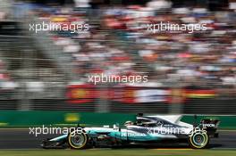 Lewis Hamilton (GBR) Mercedes AMG F1 W08. 26.03.2017. Formula 1 World Championship, Rd 1, Australian Grand Prix, Albert Park, Melbourne, Australia, Race Day.