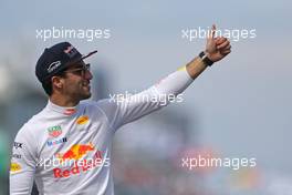 Daniel Ricciardo (AUS) Red Bull Racing  26.03.2017. Formula 1 World Championship, Rd 1, Australian Grand Prix, Albert Park, Melbourne, Australia, Race Day.