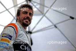 Fernando Alonso (ESP) McLaren F1  23.03.2017. Formula 1 World Championship, Rd 1, Australian Grand Prix, Albert Park, Melbourne, Australia, Preparation Day.