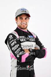 Sergio Perez (MEX) Sahara Force India F1. 23.03.2017. Formula 1 World Championship, Rd 1, Australian Grand Prix, Albert Park, Melbourne, Australia, Preparation Day.