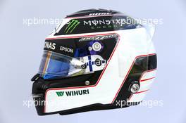 The helmet of Valtteri Bottas (FIN) Mercedes AMG F1. 23.03.2017. Formula 1 World Championship, Rd 1, Australian Grand Prix, Albert Park, Melbourne, Australia, Preparation Day.