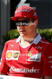 Kimi Raikkonen (FIN) Ferrari. 23.03.2017. Formula 1 World Championship, Rd 1, Australian Grand Prix, Albert Park, Melbourne, Australia, Preparation Day.