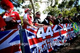 Lewis Hamilton (GBR) Mercedes AMG F1   23.03.2017. Formula 1 World Championship, Rd 1, Australian Grand Prix, Albert Park, Melbourne, Australia, Preparation Day.