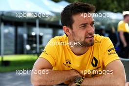 Jolyon Palmer (GBR) Renault Sport F1 Team. 23.03.2017. Formula 1 World Championship, Rd 1, Australian Grand Prix, Albert Park, Melbourne, Australia, Preparation Day.
