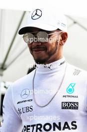 Lewis Hamilton (GBR) Mercedes AMG F1. 23.03.2017. Formula 1 World Championship, Rd 1, Australian Grand Prix, Albert Park, Melbourne, Australia, Preparation Day.