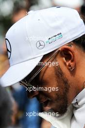 Lewis Hamilton (GBR) Mercedes AMG F1. 23.03.2017. Formula 1 World Championship, Rd 1, Australian Grand Prix, Albert Park, Melbourne, Australia, Preparation Day.