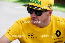 Nico Hulkenberg (GER) Renault Sport F1 Team. 23.03.2017. Formula 1 World Championship, Rd 1, Australian Grand Prix, Albert Park, Melbourne, Australia, Preparation Day.