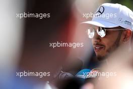 Lewis Hamilton (GBR) Mercedes AMG F1   23.03.2017. Formula 1 World Championship, Rd 1, Australian Grand Prix, Albert Park, Melbourne, Australia, Preparation Day.