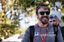 Fernando Alonso (ESP) McLaren. 23.03.2017. Formula 1 World Championship, Rd 1, Australian Grand Prix, Albert Park, Melbourne, Australia, Preparation Day.