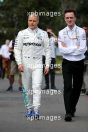 Valtteri Bottas (FIN) Mercedes AMG F1  23.03.2017. Formula 1 World Championship, Rd 1, Australian Grand Prix, Albert Park, Melbourne, Australia, Preparation Day.