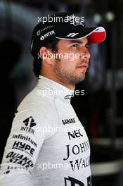 Sergio Perez (MEX) Sahara Force India F1. 07.07.2017. Formula 1 World Championship, Rd 9, Austrian Grand Prix, Spielberg, Austria, Practice Day.