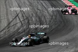 Lewis Hamilton (GBR) Mercedes AMG F1 W08. 09.07.2017. Formula 1 World Championship, Rd 9, Austrian Grand Prix, Spielberg, Austria, Race Day.