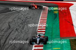 Valtteri Bottas (FIN) Mercedes AMG F1 W08. 09.07.2017. Formula 1 World Championship, Rd 9, Austrian Grand Prix, Spielberg, Austria, Race Day.