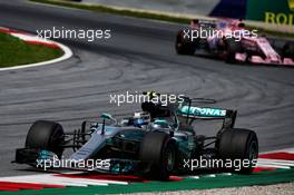 Valtteri Bottas (FIN) Mercedes AMG F1 W08. 09.07.2017. Formula 1 World Championship, Rd 9, Austrian Grand Prix, Spielberg, Austria, Race Day.