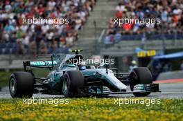 Valtteri Bottas (FIN) Mercedes AMG F1 W08. 08.07.2017. Formula 1 World Championship, Rd 9, Austrian Grand Prix, Spielberg, Austria, Qualifying Day.