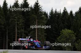 Daniil Kvyat (RUS) Scuderia Toro Rosso STR12. 08.07.2017. Formula 1 World Championship, Rd 9, Austrian Grand Prix, Spielberg, Austria, Qualifying Day.