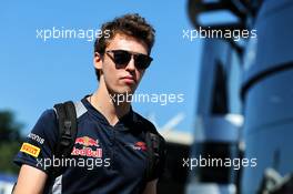 Daniil Kvyat (RUS) Scuderia Toro Rosso. 06.07.2017. Formula 1 World Championship, Rd 9, Austrian Grand Prix, Spielberg, Austria, Preparation Day.