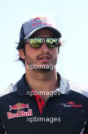 Carlos Sainz Jr (ESP) Scuderia Toro Rosso. 06.07.2017. Formula 1 World Championship, Rd 9, Austrian Grand Prix, Spielberg, Austria, Preparation Day.