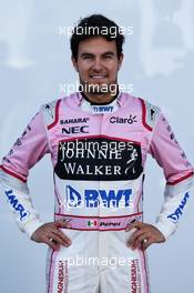 Sergio Perez (MEX) Sahara Force India F1. 06.07.2017. Formula 1 World Championship, Rd 9, Austrian Grand Prix, Spielberg, Austria, Preparation Day.