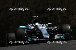 Valtteri Bottas (FIN) Mercedes AMG F1 W08. 23.06.2017. Formula 1 World Championship, Rd 8, Azerbaijan Grand Prix, Baku Street Circuit, Azerbaijan, Practice Day.