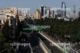 Kevin Magnussen (DEN) Haas VF-17. 23.06.2017. Formula 1 World Championship, Rd 8, Azerbaijan Grand Prix, Baku Street Circuit, Azerbaijan, Practice Day.