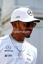 Lewis Hamilton (GBR) Mercedes AMG F1. 23.06.2017. Formula 1 World Championship, Rd 8, Azerbaijan Grand Prix, Baku Street Circuit, Azerbaijan, Practice Day.