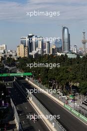 Sergio Perez (MEX) Sahara Force India F1 VJM10. 23.06.2017. Formula 1 World Championship, Rd 8, Azerbaijan Grand Prix, Baku Street Circuit, Azerbaijan, Practice Day.