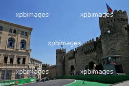 Lewis Hamilton (GBR) Mercedes AMG F1 W08. 23.06.2017. Formula 1 World Championship, Rd 8, Azerbaijan Grand Prix, Baku Street Circuit, Azerbaijan, Practice Day.