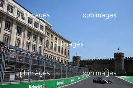 Lewis Hamilton (GBR) Mercedes AMG F1 W08. 23.06.2017. Formula 1 World Championship, Rd 8, Azerbaijan Grand Prix, Baku Street Circuit, Azerbaijan, Practice Day.