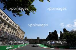 Lewis Hamilton (GBR) Mercedes AMG F1 W08. 23.06.2017. Formula 1 World Championship, Rd 8, Azerbaijan Grand Prix, Baku Street Circuit, Azerbaijan, Practice Day.